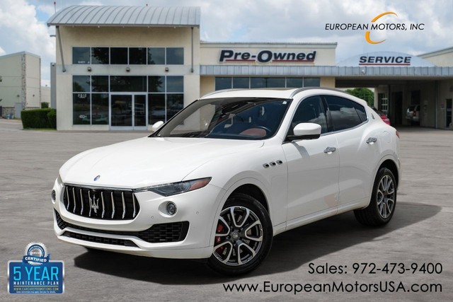Maserati Levante S Blind Spot Monitor Navigation Harman / Kardon Premium Sound - Plano TX