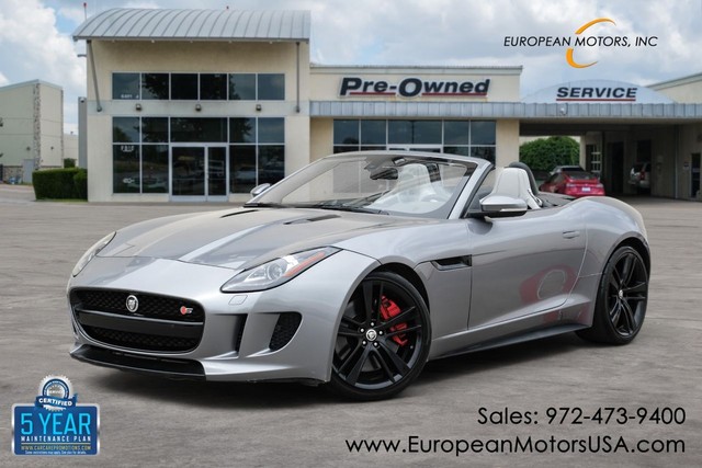 Jaguar F-Type Conv V8 S Blind Spot Monitor Park Assist Navigation Heated Steering Wh - Plano TX
