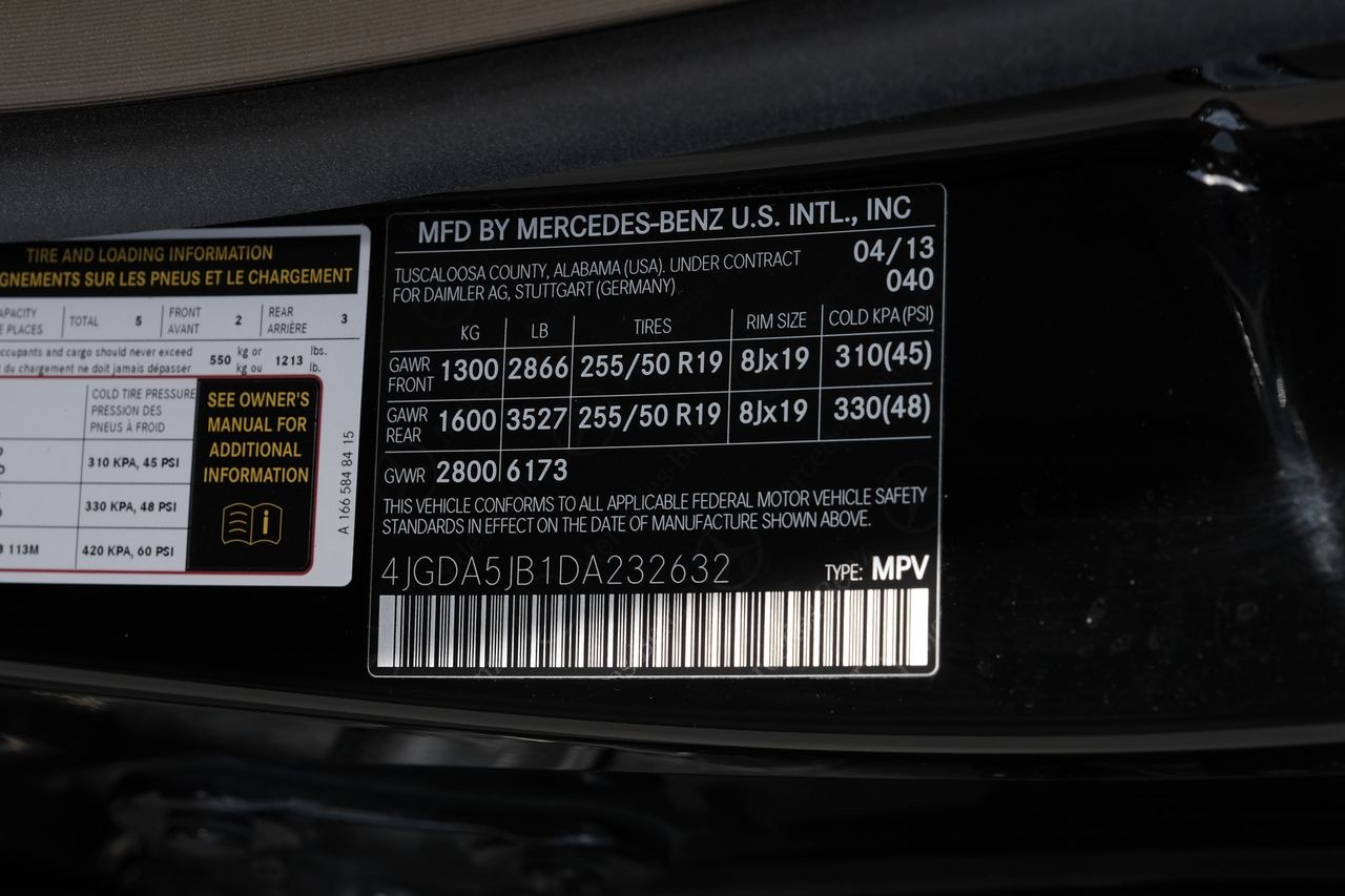 Mercedes-Benz ML 350 Vehicle Main Gallery Image 55