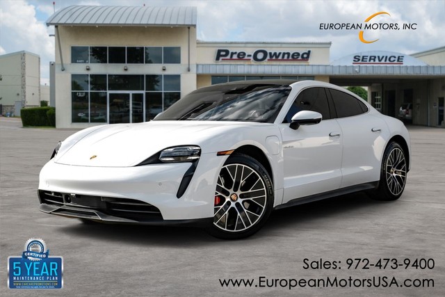 Plano TX 2021 Porsche Taycan more details - porsche taycan
