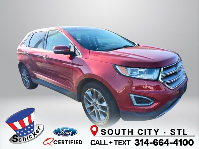 2017 Ford Edge Titanium at Schicker Ford St. Louis in St. Louis MO