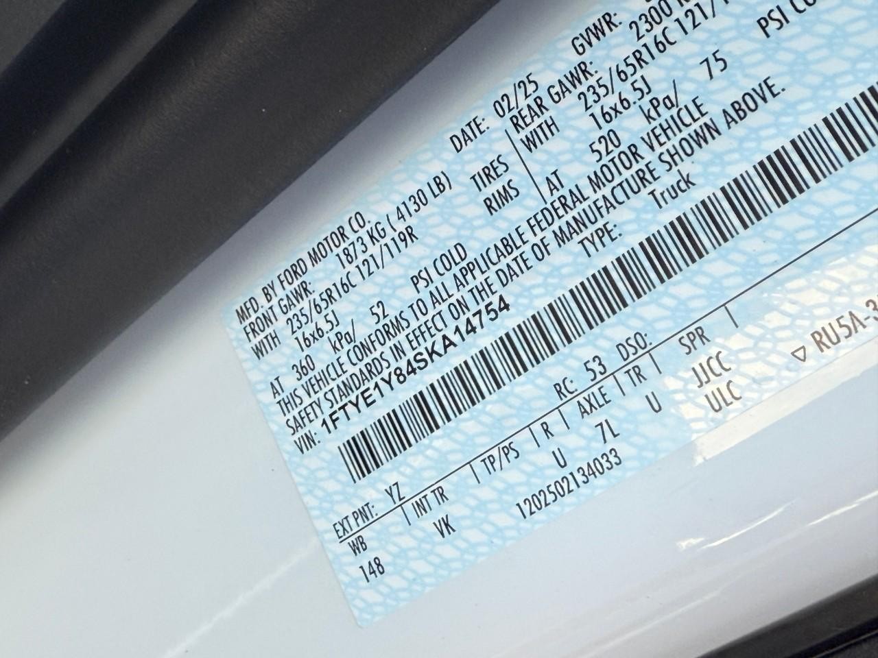 Ford Transit Cargo Van Vehicle Full-screen Gallery Image 13