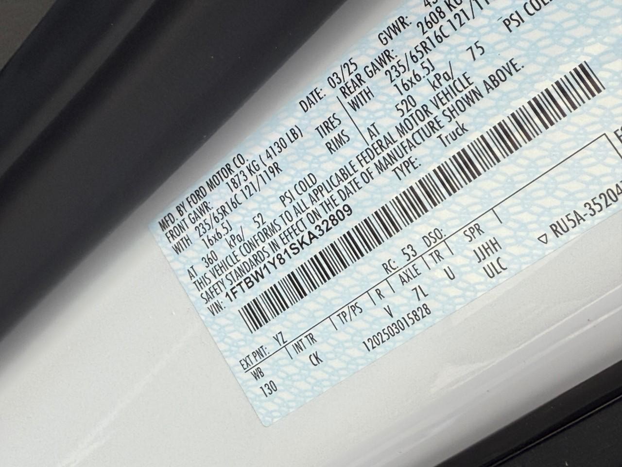 Ford Transit Cargo Van Vehicle Full-screen Gallery Image 13