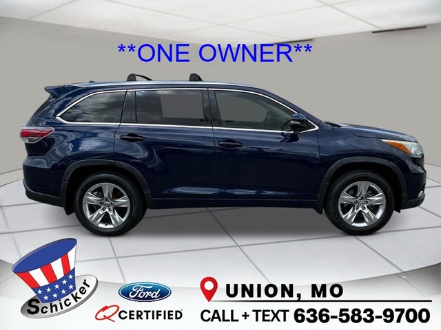 2016 Toyota Highlander Limited at Schicker Ford Union in Union MO