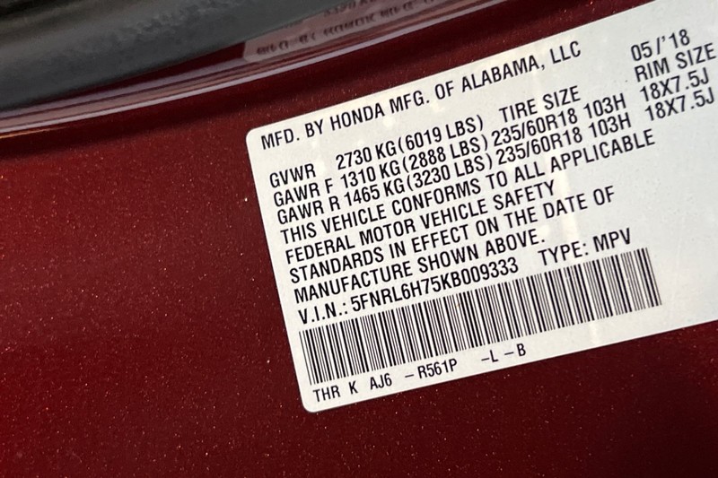 Honda Odyssey Vehicle Full-screen Gallery Image 30