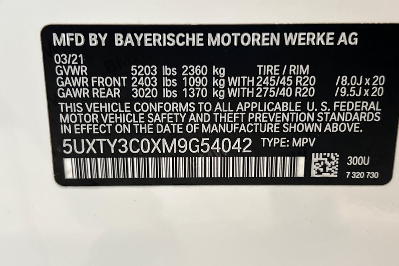 BMW X3 Vehicle Full-screen Gallery Image 30