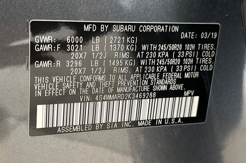 Subaru Ascent Vehicle Full-screen Gallery Image 30