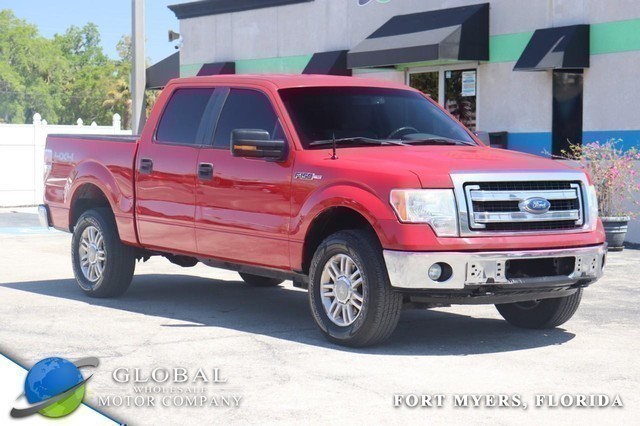2013 Ford F-150 4WD XLT SuperCrew at SWFL Autos in Fort Myers FL