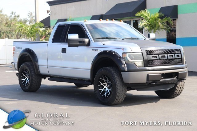 2011 Ford F-150 4WD SuperCab 145 at SWFL Autos in Fort Myers FL
