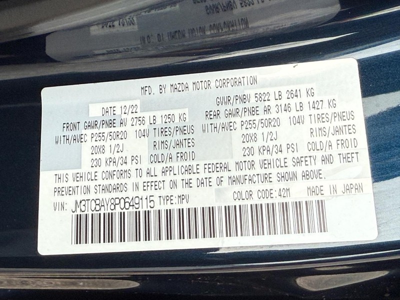 Mazda CX-9 Vehicle Full-screen Gallery Image 27