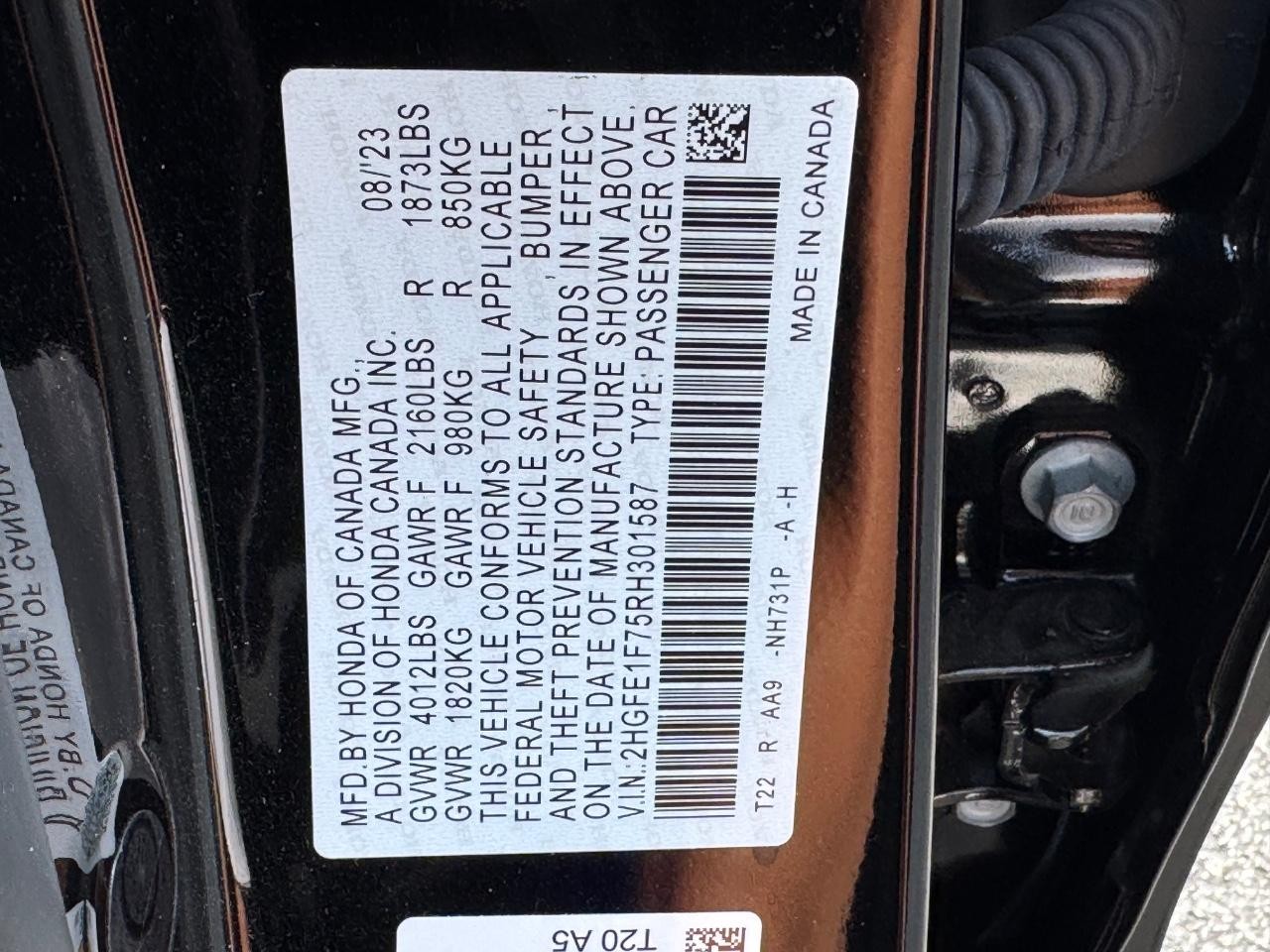 Honda Civic Sedan Vehicle Full-screen Gallery Image 26