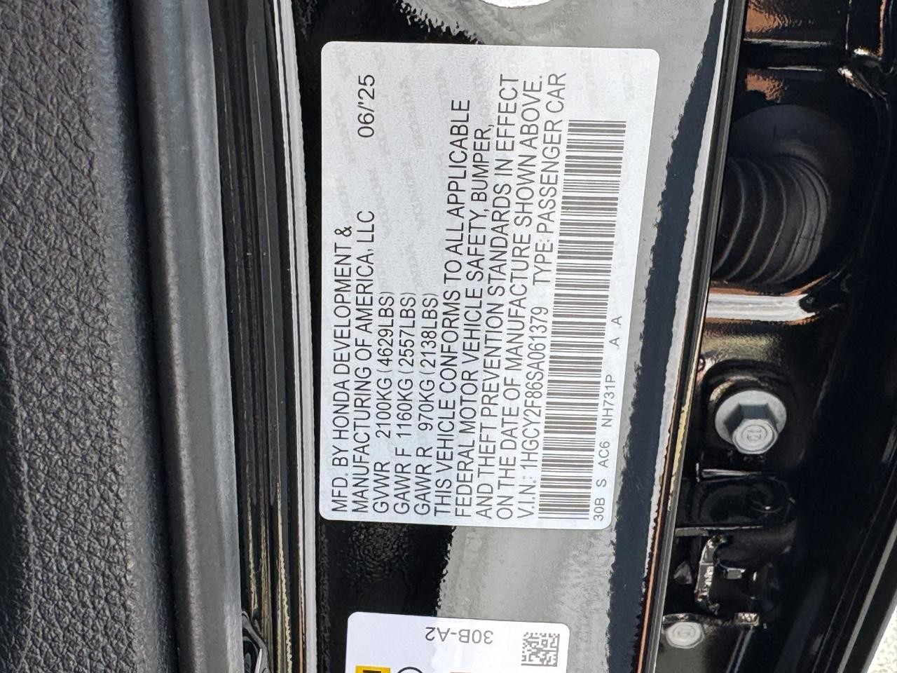 Honda Accord Hybrid Vehicle Full-screen Gallery Image 27