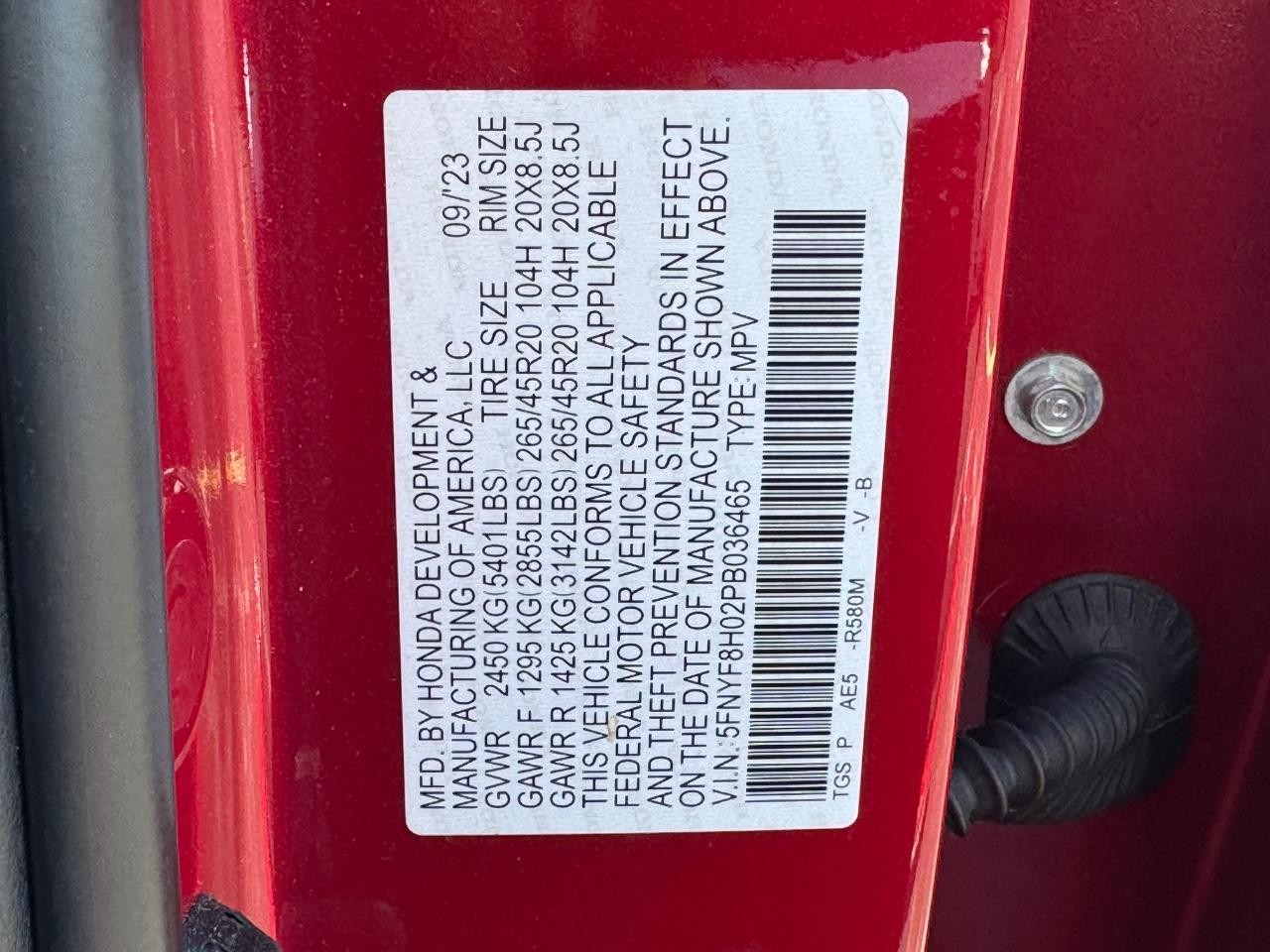 Honda Passport Vehicle Full-screen Gallery Image 28