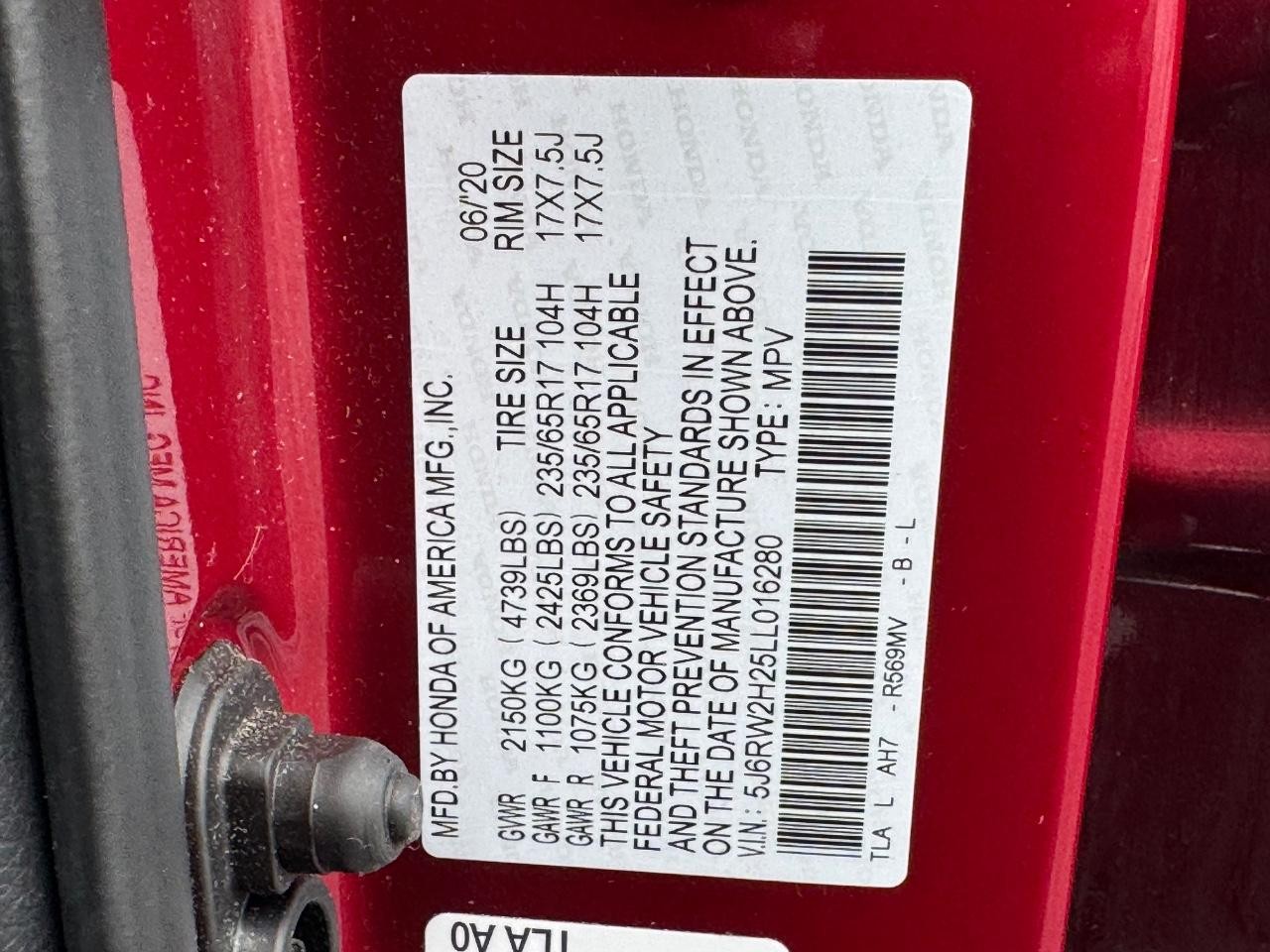 Honda CR-V Vehicle Full-screen Gallery Image 25