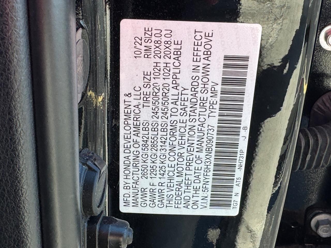 Honda Pilot Vehicle Full-screen Gallery Image 27