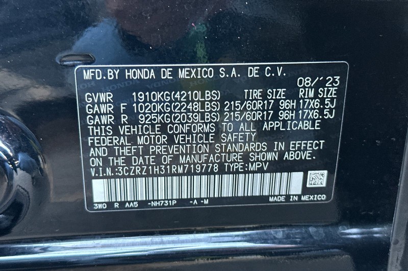 Honda HR-V Vehicle Full-screen Gallery Image 33