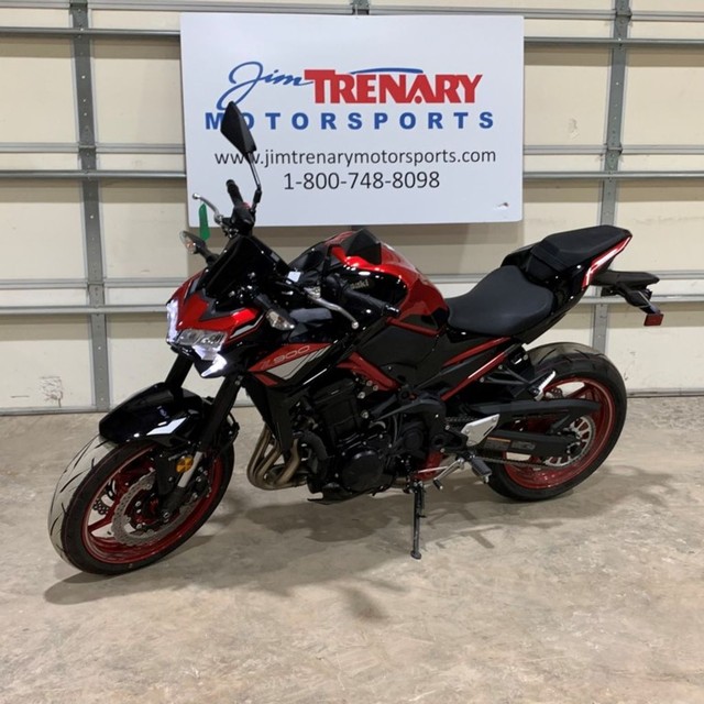 Union MO 2024 Kawasaki Z900 ABS Candy Persimmon Red/Ebony more details - kawasaki z900 abs candy persimmon red/ebony
