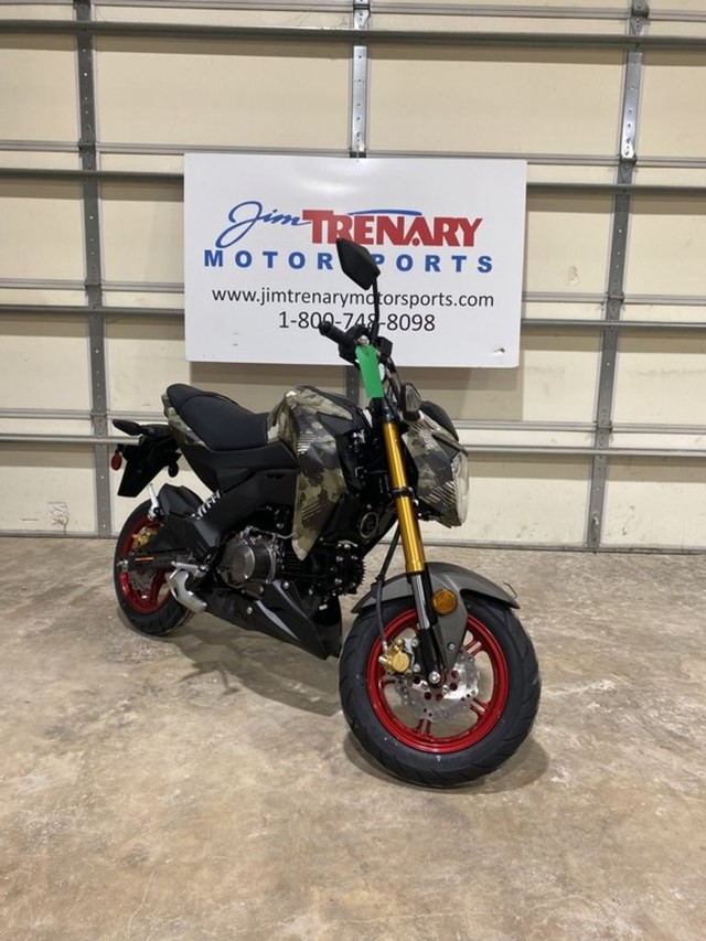 Union MO 2025 Kawasaki Z125 PRO Cypher Camo Beige more details - kawasaki z125 pro cypher camo beige