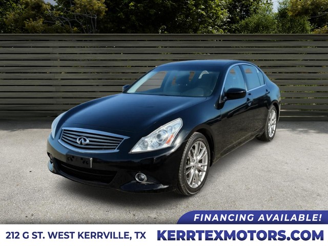 INFINITI G37 Sedan Journey - Kerrville TX