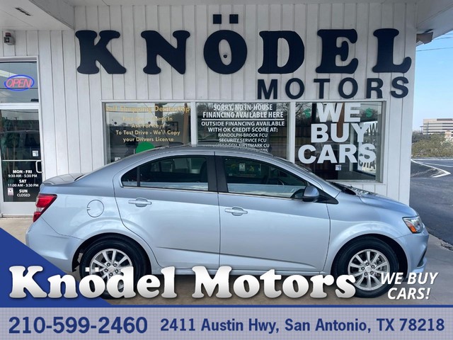 2018 Chevrolet Sonic LT at Knodel Motors in San Antonio TX