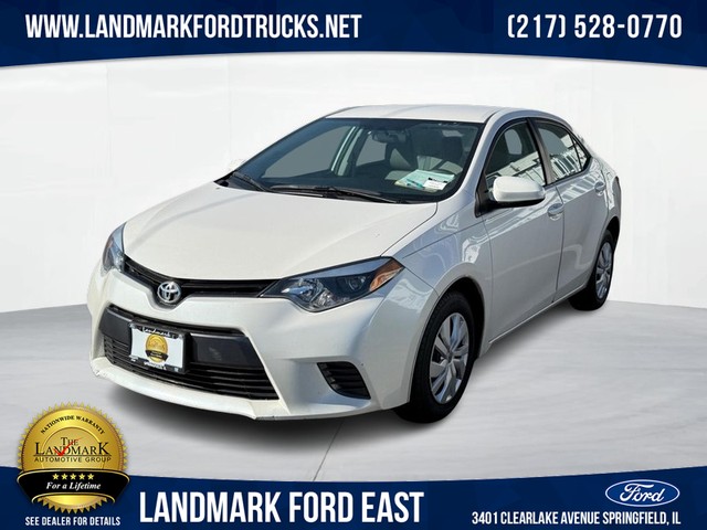 Springfield IL 2015 Toyota Corolla more details - toyota corolla
