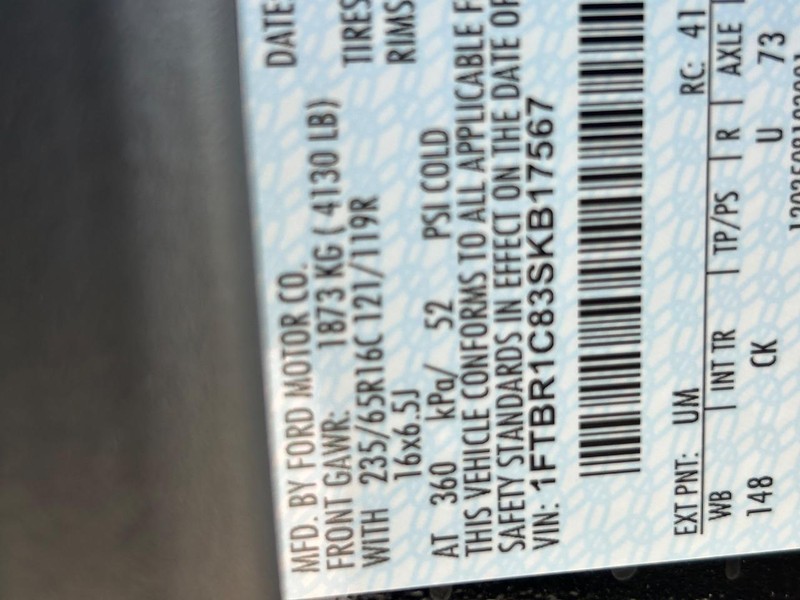 Ford Transit Cargo Van Vehicle Full-screen Gallery Image 15