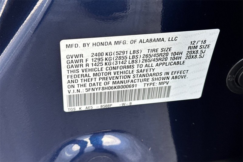Honda Passport Vehicle Full-screen Gallery Image 29