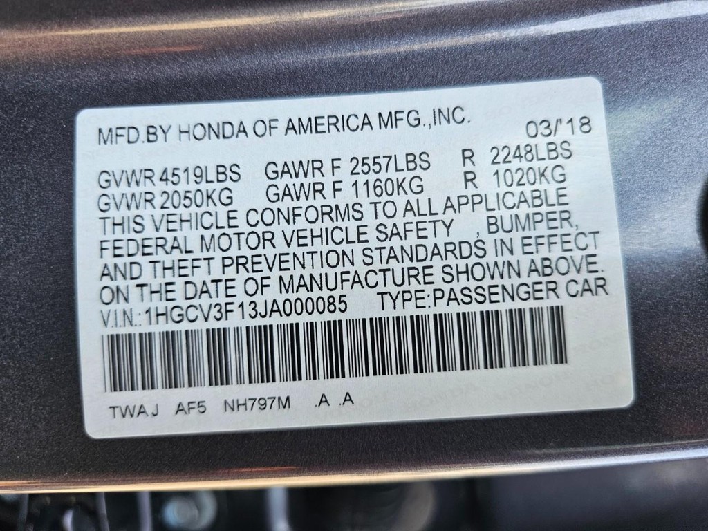Honda Accord Hybrid Vehicle Full-screen Gallery Image 38