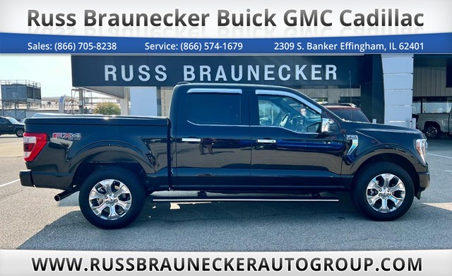 2023 Ford F-150 4WD Platinum SuperCrew at Russ Braunecker Cadillac Buick GMC in Effingham IL