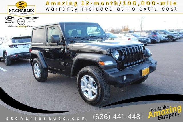 2022 Jeep Wrangler Sport S at St. Charles Nissan in St. Peters MO
