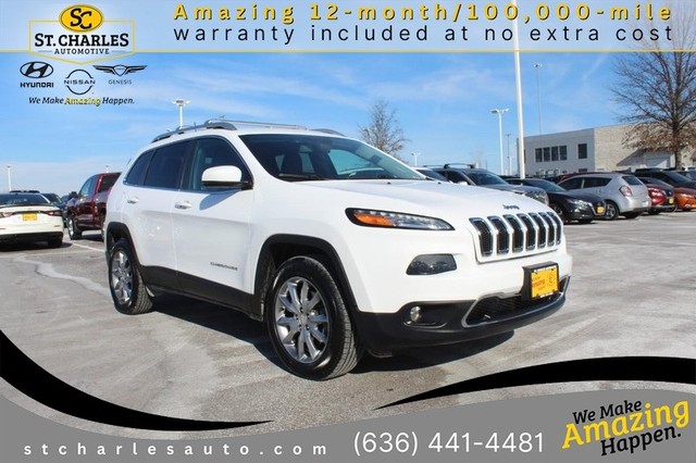 2018 Jeep Cherokee 4WD Limited at St. Charles Nissan in St. Peters MO
