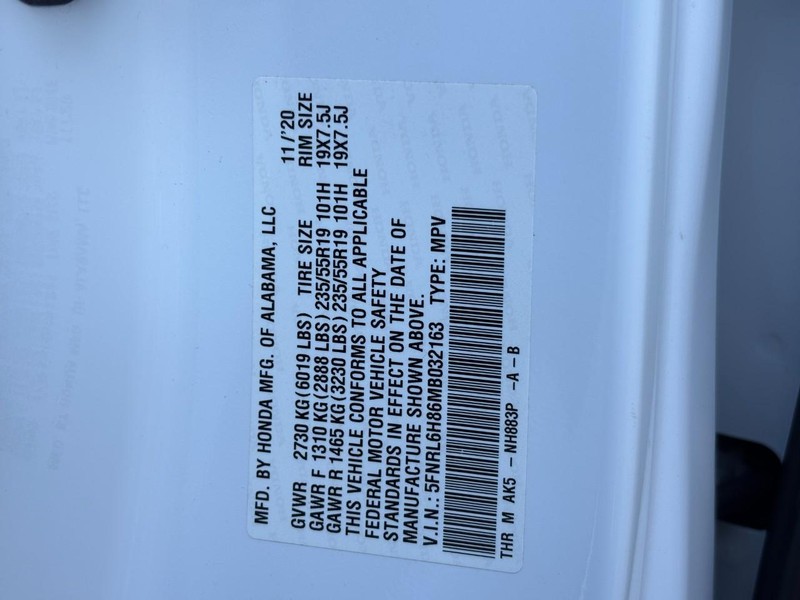 Honda Odyssey Vehicle Full-screen Gallery Image 29