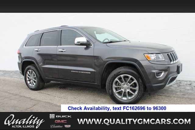 2015 Jeep Grand Cherokee 4WD Limited at Quality Buick GMC Cadillac in Alton IL