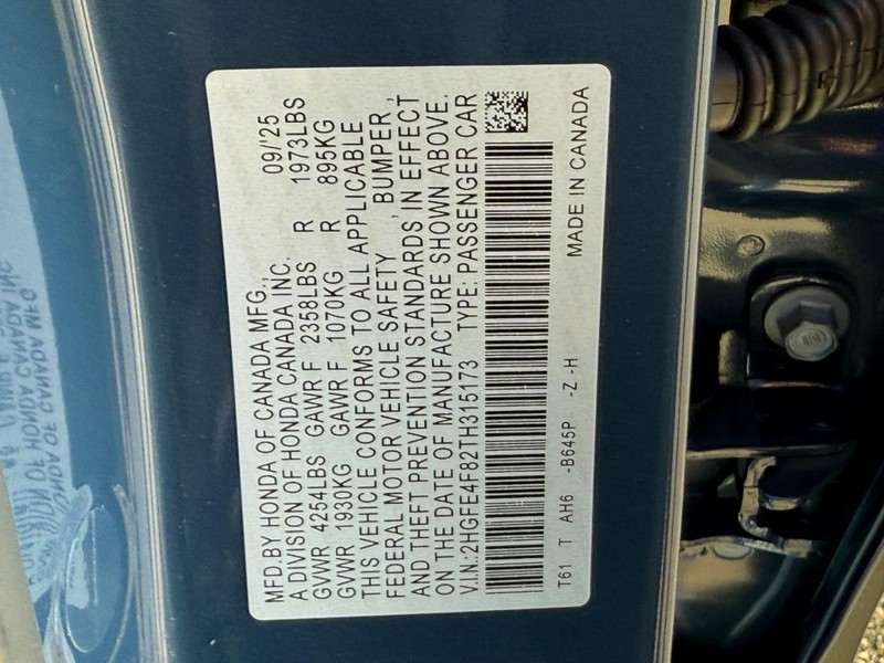 Honda Civic Sedan Hybrid Vehicle Image 17