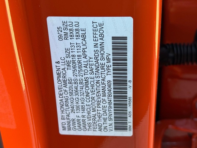 Honda Passport Vehicle Image 18