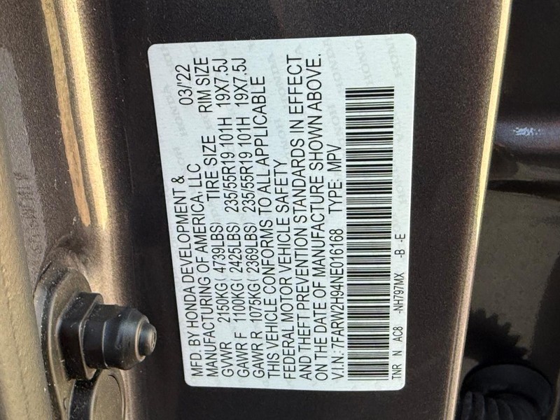 Honda CR-V Vehicle Image 23