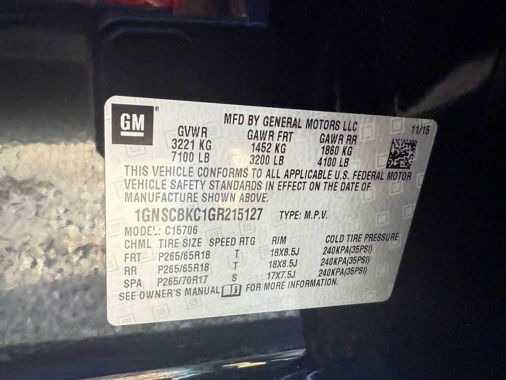 Chevrolet Tahoe Vehicle Full-screen Gallery Image 35