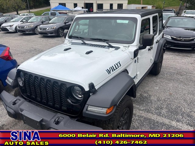 Jeep Wrangler 4xe 4x4 - Baltimore MD