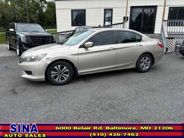Honda Accord LX - Baltimore MD