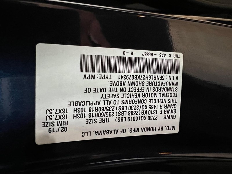 Honda Odyssey Vehicle Full-screen Gallery Image 14