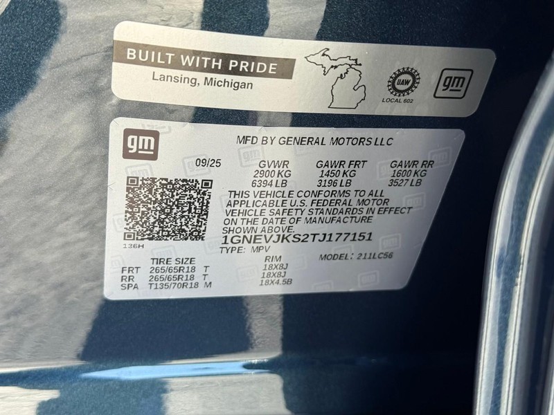 Chevrolet Traverse Vehicle Full-screen Gallery Image 18