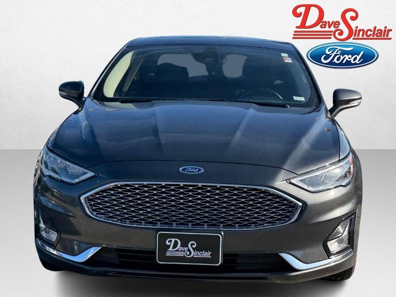 Used 2019 Ford Fusion Hybrid Titanium with VIN 3FA6P0RU8KR123775 for sale in Saint Louis, MO