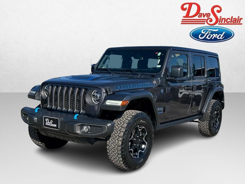 Used 2021 Jeep Wrangler Unlimited Rubicon 4XE with VIN 1C4JJXR68MW630028 for sale in Saint Louis, MO