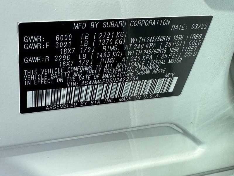 Subaru Ascent Vehicle Full-screen Gallery Image 26