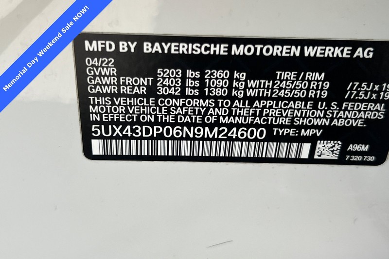 BMW X3 Vehicle Full-screen Gallery Image 30