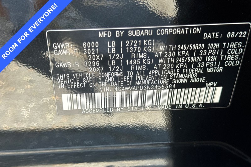 Subaru Ascent Vehicle Full-screen Gallery Image 30