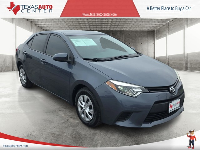 Toyota Corolla L LE S S Plus LE Plus LE Premium S Premium - San Marcos TX