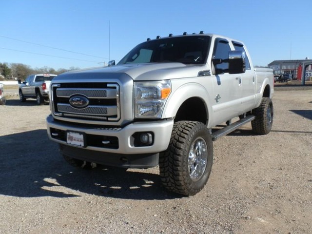 2014 Ford F-250 PLATINUM 4X4 at Texas Frontline Trucks in Canton TX