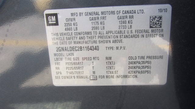Chevrolet Equinox Vehicle Full-screen Gallery Image 32