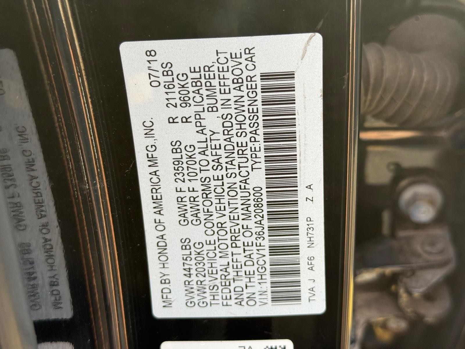 Honda Accord Sedan Vehicle Image 21